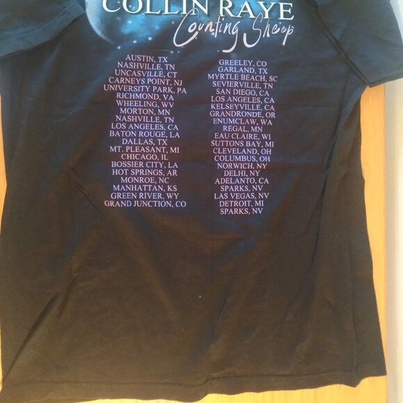 Deadstock Vintage Collin Raye Counting Sheep Tour T-Shirt - Picture 7 of 8